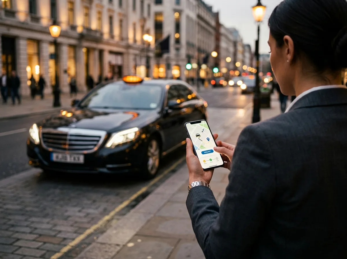 Taxi adapté pour passager à mobilité réduite